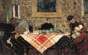 Edouard Vuillard Family Lunch oil painting artist